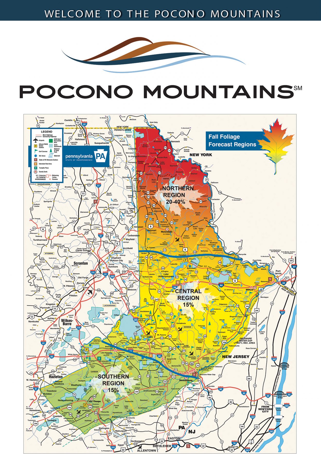 5 Best Areas to View Fall Foliage in the Poconos The Current