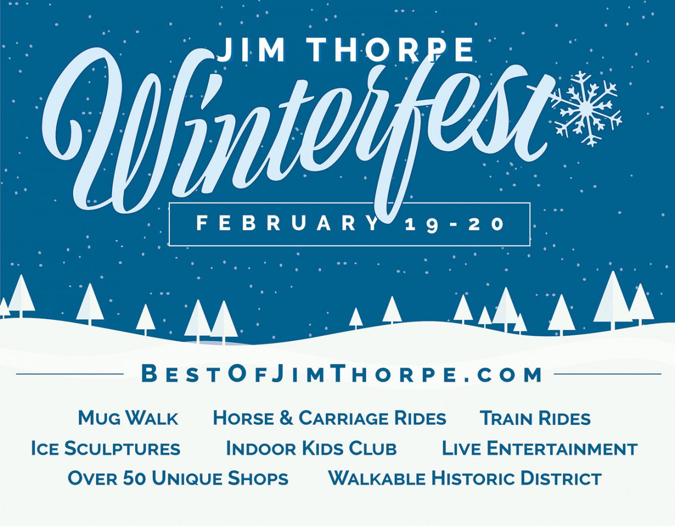 29th Annual Jim Thorpe WinterFest Serves Up Family Fun, Festivities and